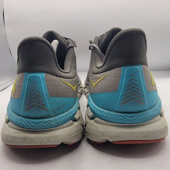 Hoka One One Clifton 7 Mens 12.5 Wide 2E Gray Running Shoes Sneaker 1110534 WDDS main image 8